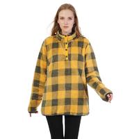 MXDSS360 Flannel Double Face Sherpa Fleece Plaid Pullover