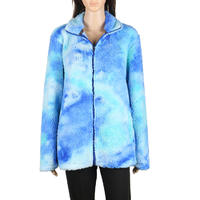 Hot Sales Warm Tie Dye Faux Fur Fleece Women Jacket MXDSS648