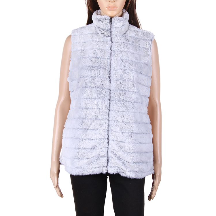 Yiwu Wholesale Women Fashion Faux Fur Vest MXDSS633