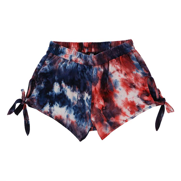 MXDSS459 FACTORY Low Moq Tie Dyed Women Shorts