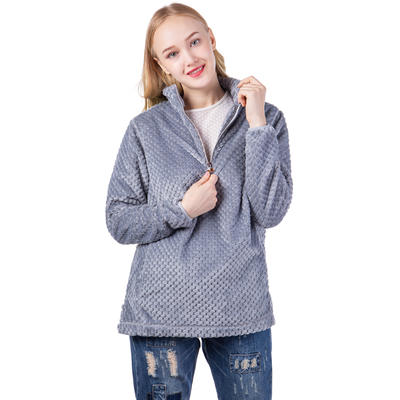 Yiwu Factory Hot Selling Women Pineapple Fleece Sherpa Pullover MXDSS539